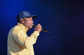 MC Solaar Concert At Fete de l'Humanite - Bretigny