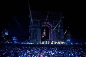 Parade Of French Athletes - Concert - Paris