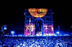 Parade Of French Athletes - Concert - Paris