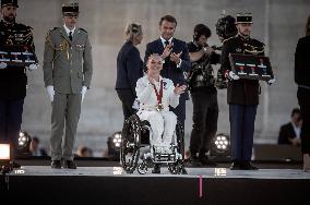 Parade Of French Athletes - Podium - Paris