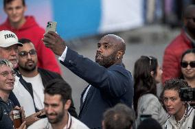 Parade Of French Athletes - Podium - Paris