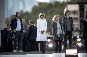 Parade Of French Athletes - Podium - Paris