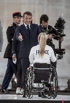 Parade Of French Athletes - Podium - Paris