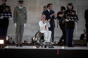 Parade Of French Athletes - Podium - Paris