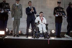 Parade Of French Athletes - Podium - Paris