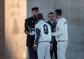 Parade Of French Athletes - Podium - Paris