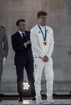 Parade Of French Athletes - Podium - Paris