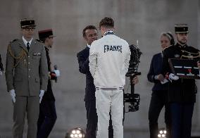 Parade Of French Athletes - Podium - Paris