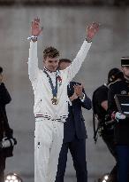 Parade Of French Athletes - Podium - Paris