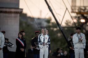 Parade Of French Athletes - Podium - Paris