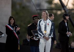 Parade Of French Athletes - Podium - Paris