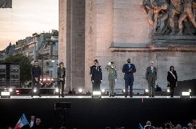 Parade Of French Athletes - Podium - Paris