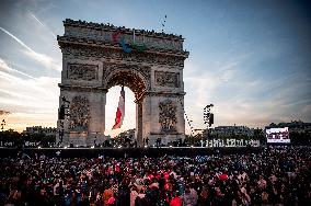 Parade Of French Athletes - Podium - Paris
