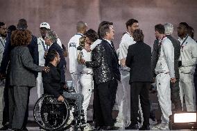 Parade Of French Athletes - Podium - Paris