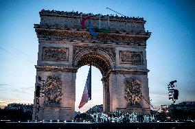 Parade Of French Athletes - Podium - Paris