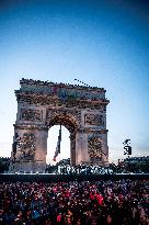 Parade Of French Athletes - Podium - Paris