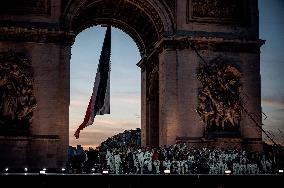 Parade Of French Athletes - Podium - Paris