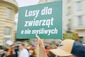 Rally For Animal Rights In Warsaw