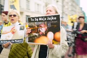 Rally For Animal Rights In Warsaw