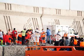 Migrants Arriving In Canary Islands