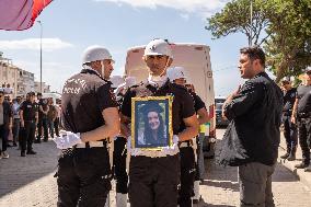 Funeral of Turkish-American Activist Killed in Israel - Turkey