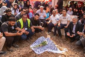 Funeral of Turkish-American Activist Killed in Israel - Turkey