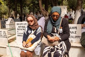 Funeral of Turkish-American Activist Killed in Israel - Turkey