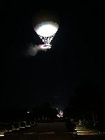 Parade Of French Athletes - Olympic Cauldron