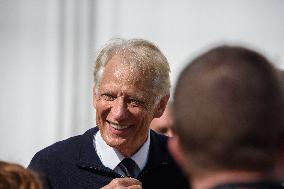 Dominique de Villepin At The Fete de l'Humanite - Bretigny