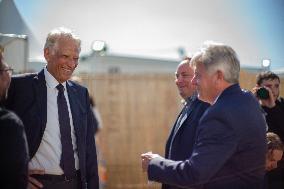 Dominique de Villepin At The Fete de l'Humanite - Bretigny