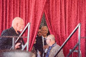 Dominique de Villepin At The Fete de l'Humanite - Bretigny