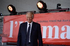 Dominique de Villepin At The Fete de l'Humanite - Bretigny