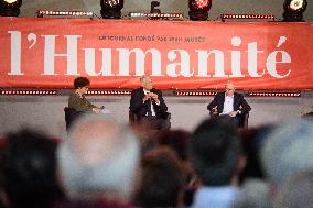 Dominique de Villepin At The Fete de l'Humanite - Bretigny