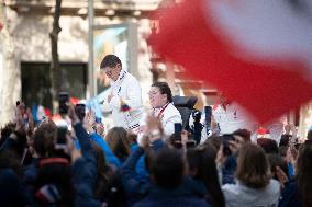 Parade Of French Athletes - Paris