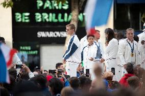 Parade Of French Athletes - Paris