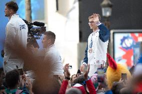 Parade Of French Athletes - Paris