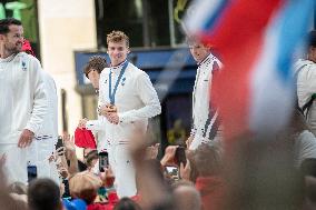 Parade Of French Athletes - Paris