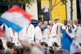 Parade Of French Athletes - Paris