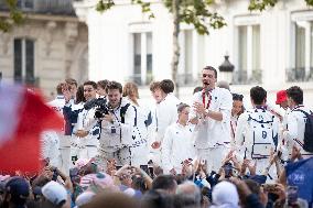 Parade Of French Athletes - Paris