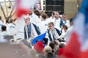 Parade Of French Athletes - Paris