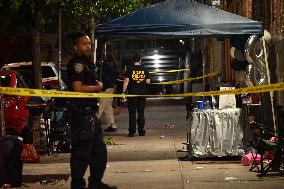 One Man Dead And One Man Injured After Shooting On Sheridan Avenue And McClellan Street In Bronx New York