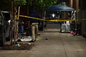 One Man Dead And One Man Injured After Shooting On Sheridan Avenue And McClellan Street In Bronx New York