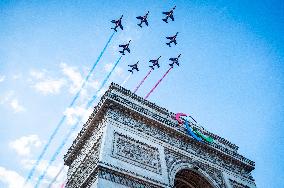 Parade Of French Athletes - Podium - Paris