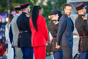 Parade Of French Athletes - Podium - Paris