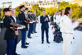 Parade Of French Athletes - Podium - Paris