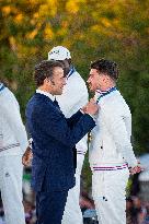 Parade Of French Athletes - Podium - Paris