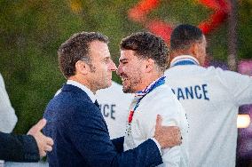 Parade Of French Athletes - Podium - Paris