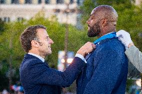 Parade Of French Athletes - Podium - Paris