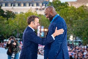 Parade Of French Athletes - Podium - Paris