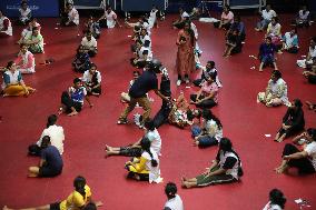 Medical, Paramedical, Nursing College, School & Degree College Students Getting Self Defense Training,In Kolkata, India, On Sept